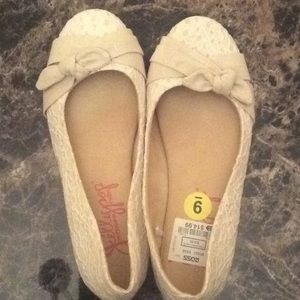 Barely worn jellypop flats size 9
